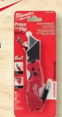 Ace Hardware Milwaukee 6-in-1 FASTBACK Utility Knife offer