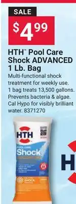 Ace Hardware HTH Pool Care Shock ADVANCED 1 Lb. Bag offer