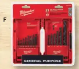 Ace Hardware Milwaukee 21 Pc. Black Oxide Drill Bit Set offer