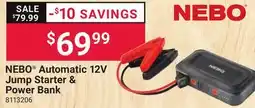 Ace Hardware NEBO Automatic 12V Jump Starter & Power Bank offer