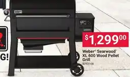 Ace Hardware Weber Searwood XL 600 Wood Pellet Grill offer