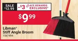 Ace Hardware Libman Stiff Angle Broom offer