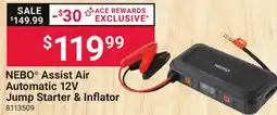 Ace Hardware NEBO Assist Air Automatic 12V Jump Starter & Inflator offer