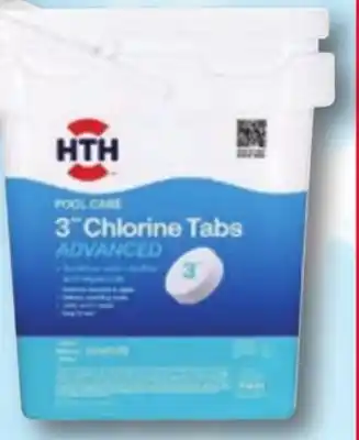 Ace Hardware HTH Pool Care 3 Chlorine Tabs Advanced 15 Lb offer