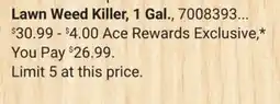 Ace Hardware Roundup Lawn Weed Killer, 1 Gal offer