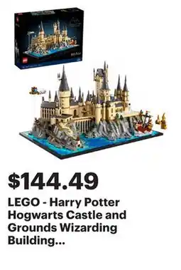 Best Buy LEGO - Harry Potter Hogwarts Castle and Grounds Wizarding Building Set 76419 offer