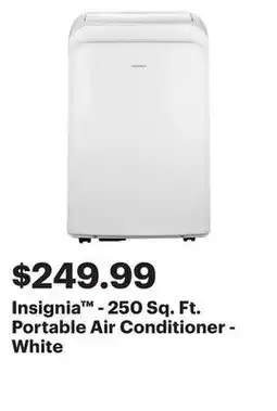 Best Buy Insignia - 250 Sq. Ft. Portable Air Conditioner - White offer