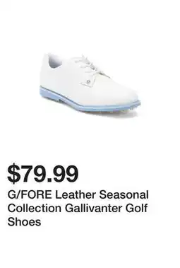 Marshalls G/FORE Leather Seasonal Collection Gallivanter Golf Shoes offer