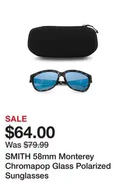 Marshalls SMITH 58mm Monterey Chromapop Glass Polarized Sunglasses offer