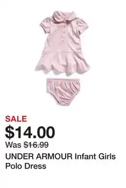 Marshalls UNDER ARMOUR Infant Girls Polo Dress offer