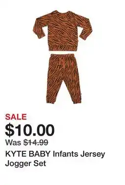 Marshalls KYTE BABY Infants Jersey Jogger Set offer