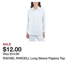 Marshalls RACHEL PARCELL Long Sleeve Pajama Top offer