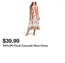 Marshalls TAYLOR Floral Cascade Maxi Dress offer