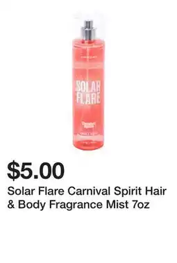 Five Below Solar Flare Carnival Spirit Hair & Body Fragrance Mist 7oz offer