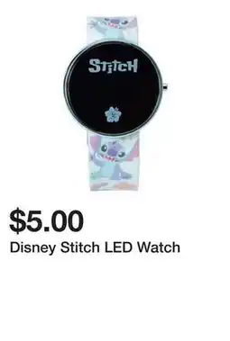 Five Below Disney Stitch LED Watch offer