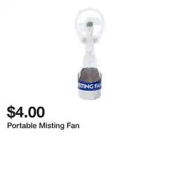 Five Below Portable Misting Fan offer