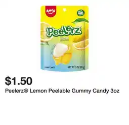 Five Below Peelerz Lemon Peelable Gummy Candy 3oz offer