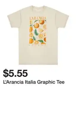Five Below L'Arancia Italia Graphic Tee offer