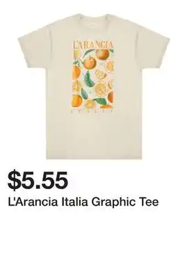 Five Below L'Arancia Italia Graphic Tee offer