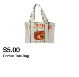 Five Below Printed Tote Bag offer