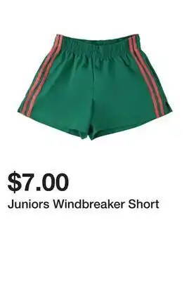 Five Below Juniors Windbreaker Short offer