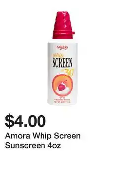 Five Below Amora Whip Screen Sunscreen 4oz offer