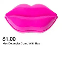 Five Below Kiss Detangler Comb With Box offer