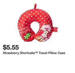 Five Below Strawberry Shortcake Travel Pillow Case offer
