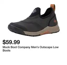 Tractor Supply Company Muck Boot Company Men's Outscape Low Boots offer