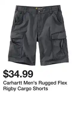 Tractor Supply Company Carhartt Men's Rugged Flex Rigby Cargo Shorts offer