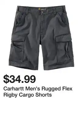 Tractor Supply Company Carhartt Men's Rugged Flex Rigby Cargo Shorts offer