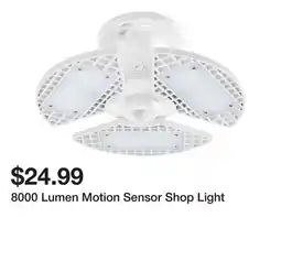 Harbor Freight Tools 8000 Lumen Motion Sensor Shop Light offer