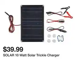 Harbor Freight Tools SOLAR 10 Watt Solar Trickle Charger offer