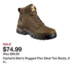 Tractor Supply Company Carhartt Men's Rugged Flex Steel Toe Boots, 6 in offer