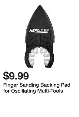 Harbor Freight Tools Finger Sanding Backing Pad for Oscillating Multi-Tools offer