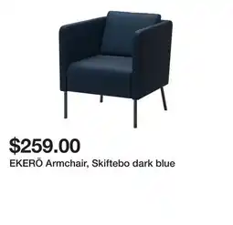 Ikea EKERÖ Armchair, Skiftebo dark blue offer