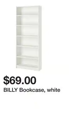 Ikea BILLY Bookcase, white offer