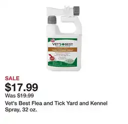 Tractor Supply Company Vet's Best Flea and Tick Yard and Kennel Spray, 32 oz offer