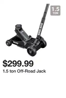 Harbor Freight Tools 1.5 ton Off-Road Jack offer
