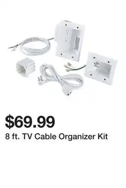 Harbor Freight Tools 8 ft. TV Cable Organizer Kit offer