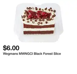 Wegmans Wegmans MWNGCI Black Forest Slice offer