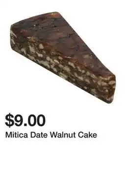 Wegmans Mitica Date Walnut Cake offer