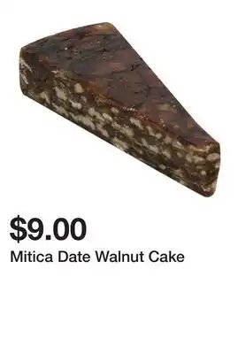 Wegmans Mitica Date Walnut Cake offer
