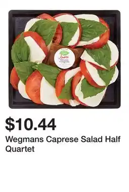 Wegmans Wegmans Caprese Salad Half Quartet offer