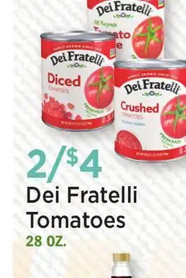 Heinen's Dei Fratelli Tomatoes offer