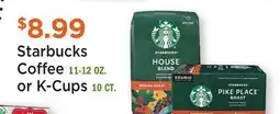 Heinen's Starbucks Coffee 11-12 OZ. or K-Cups 10 CT offer