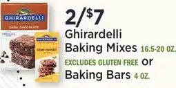 Heinen's Ghirardelli Baking Mixes 16.5-20 OZ. or Baking Bars 4 OZ offer