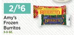 Heinen's Amy's Frozen Burritos offer