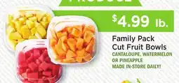 Heinen's Family Pack Cut Fruit Bowls offer
