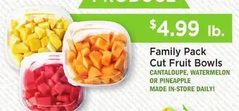 Heinen's Family Pack Cut Fruit Bowls offer
